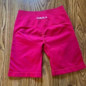 aurola hot pink shorts